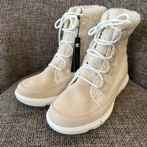 Sorel Explorer Next Joan Cozy & Waterproof Suede  Boots Size 10.5 NWT